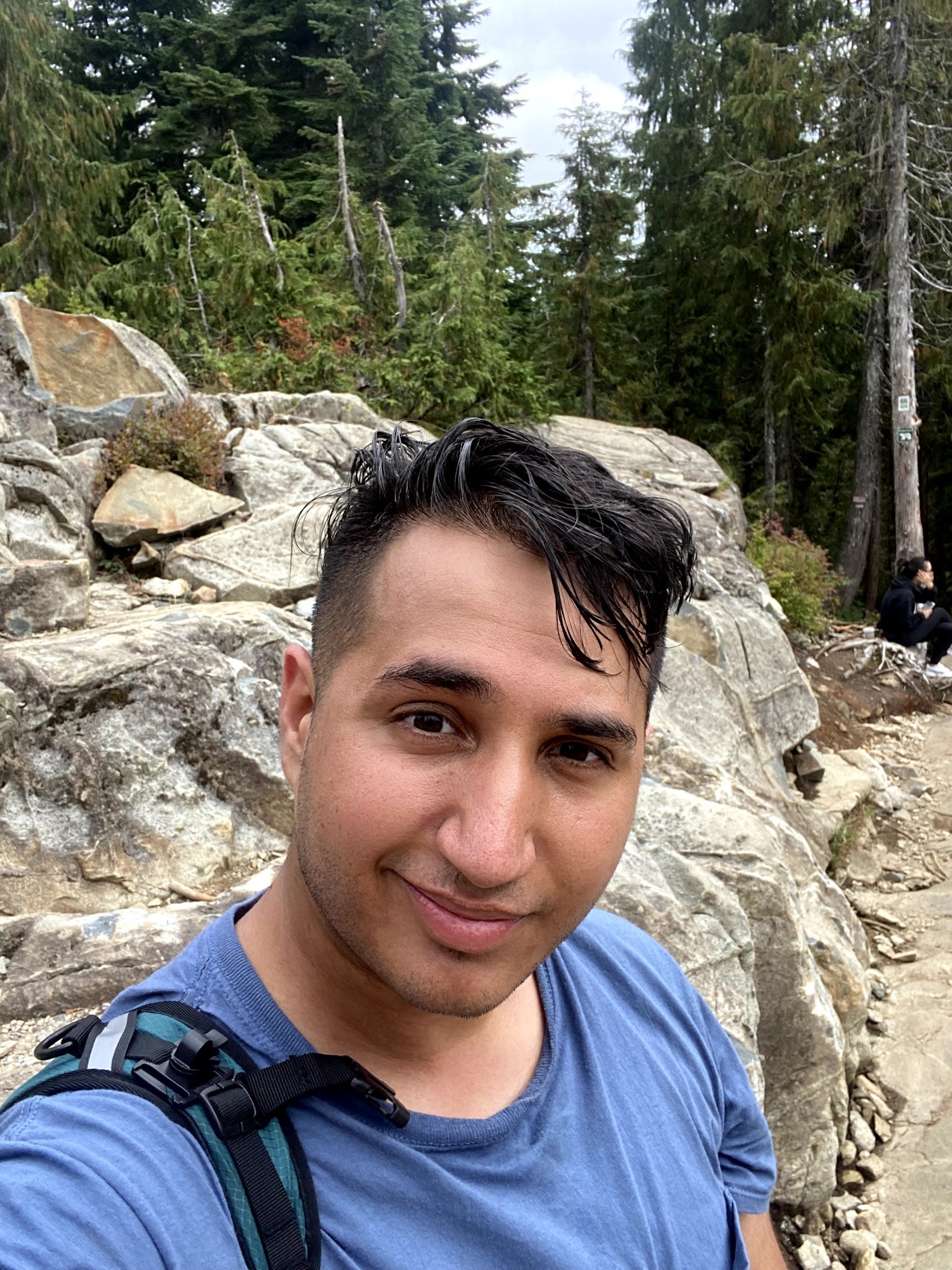 Ray Completing the Grouse Grind